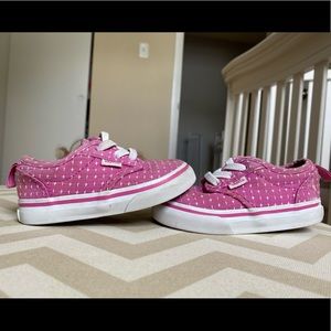 Vans pink size 5c